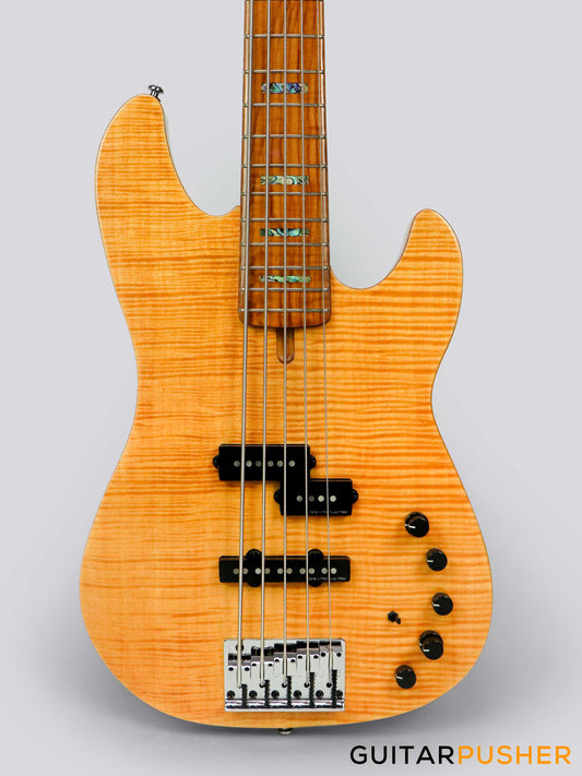 Sire P10 Alder 5-String Bass with Premium Gigbag - Natural