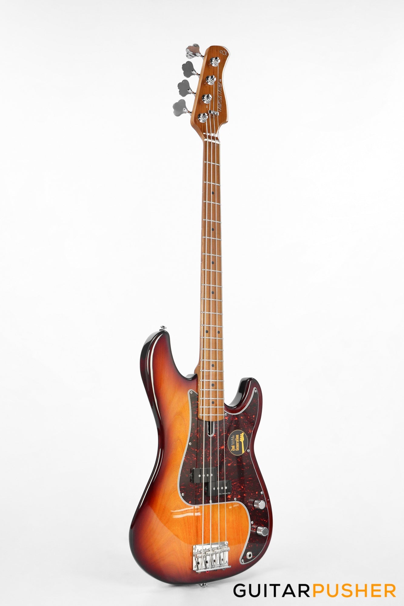 Sire P5 Alder 4-String Bass Guitar with Premium Gig Bag - Tobacco Sunburst