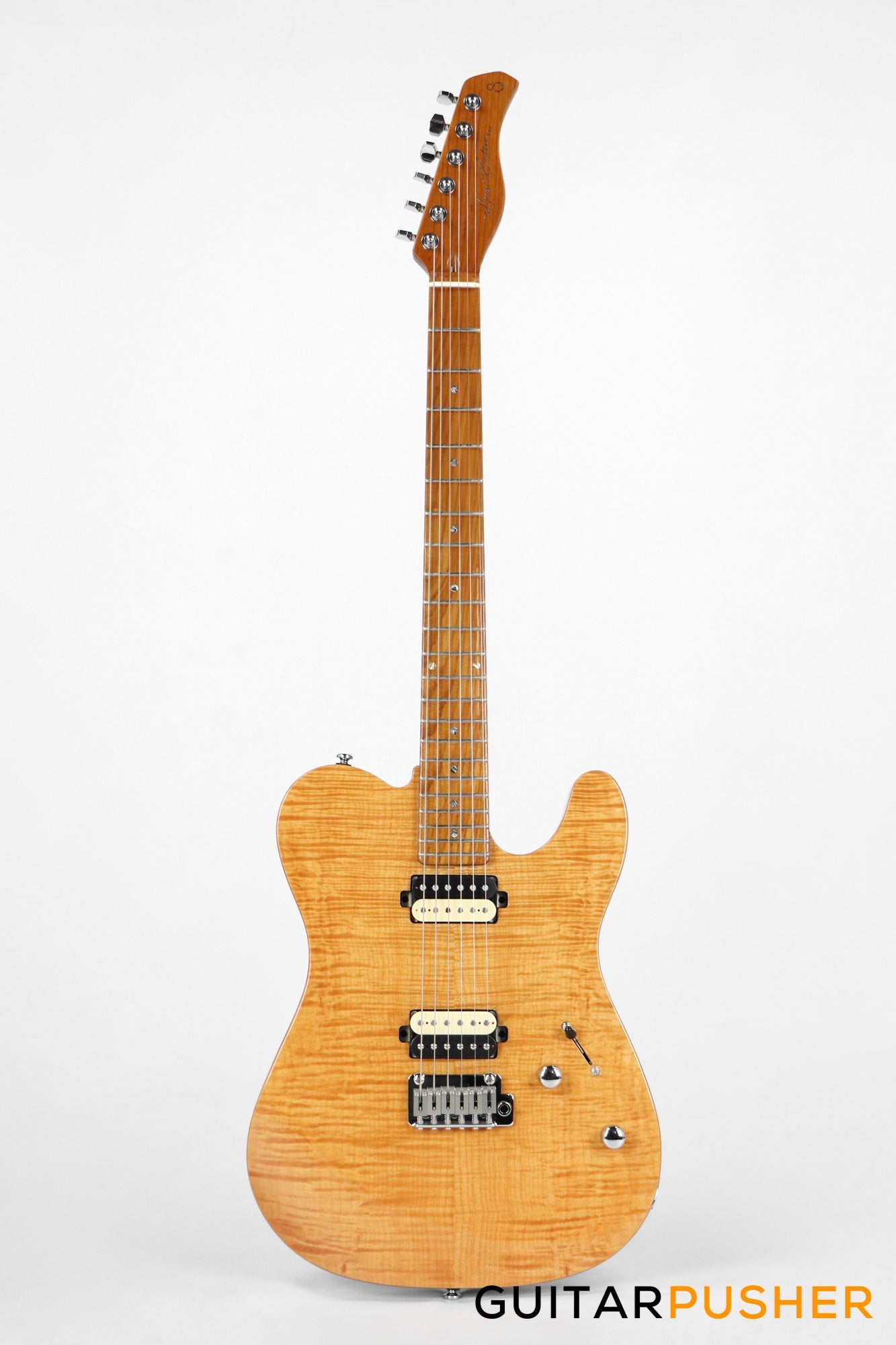 Sire T7FM Alder T-Style Electric Guitar w/ Flamed Maple Top - Natural