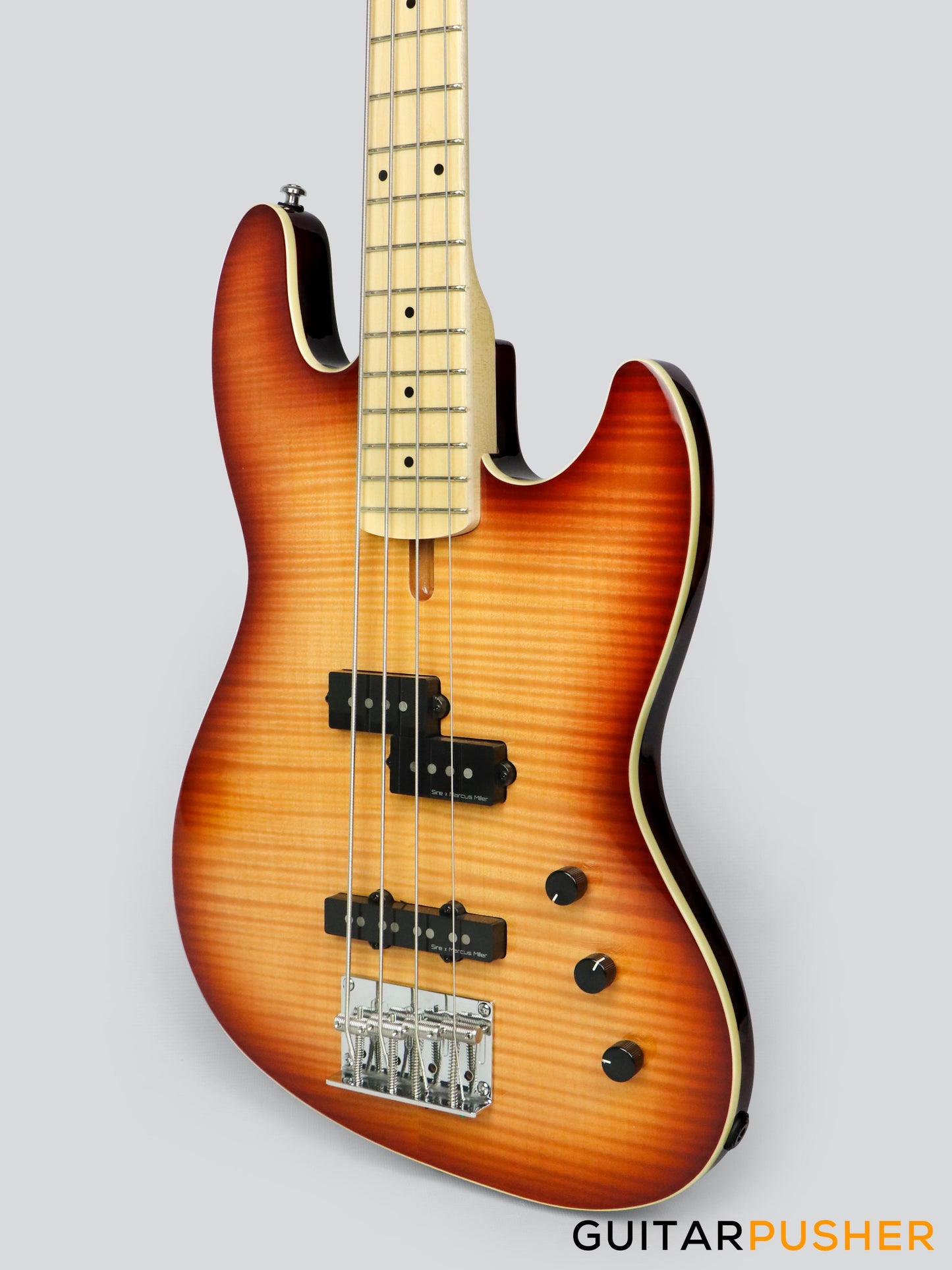 Sire U5 Alder Short Scale 4-String P+J Bass - Tobacco Sunburst