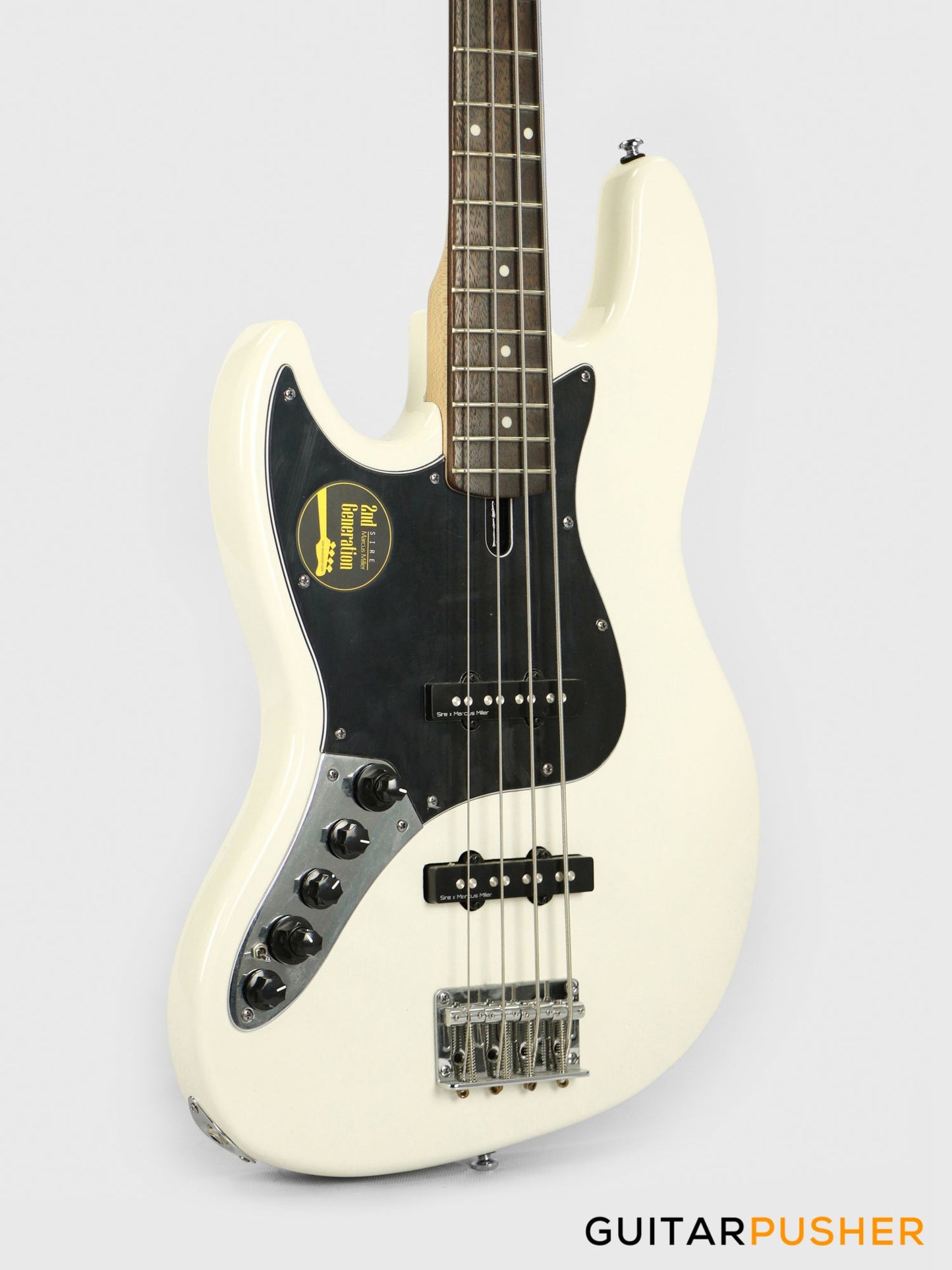 Sire V3 4-string JB Bass Antique White (2nd gen) LEFT HAND - Antique White