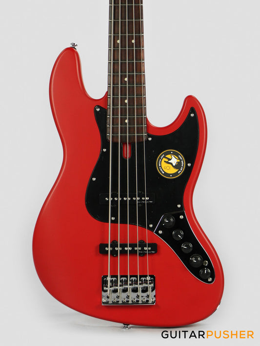 Sire V3 5-string JB Bass Red Satin (2023)