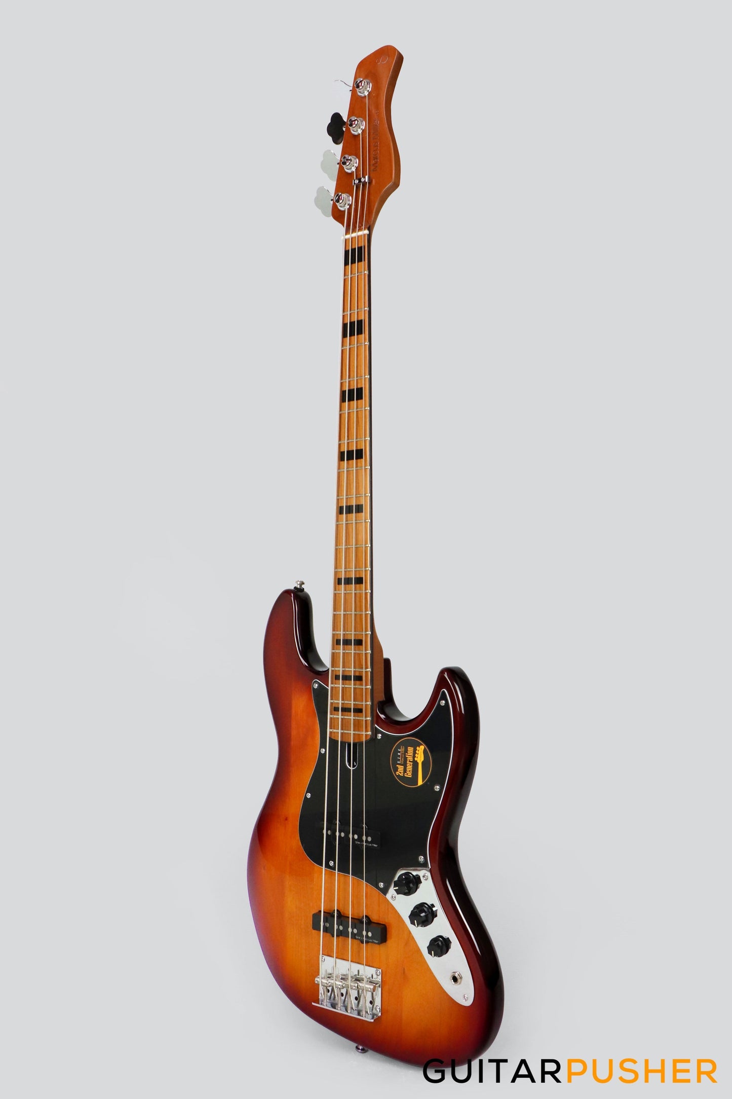 Sire V5 Alder 4-String JB Bass with Premium Gig Bag - Tobacco Sunburst