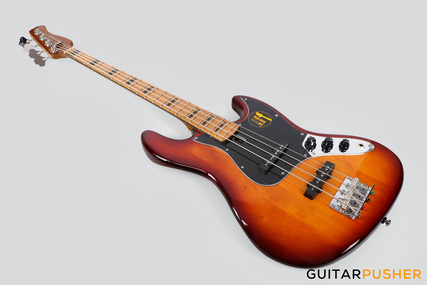 Sire V5 Alder 4-String JB Bass with Premium Gig Bag - Tobacco Sunburst