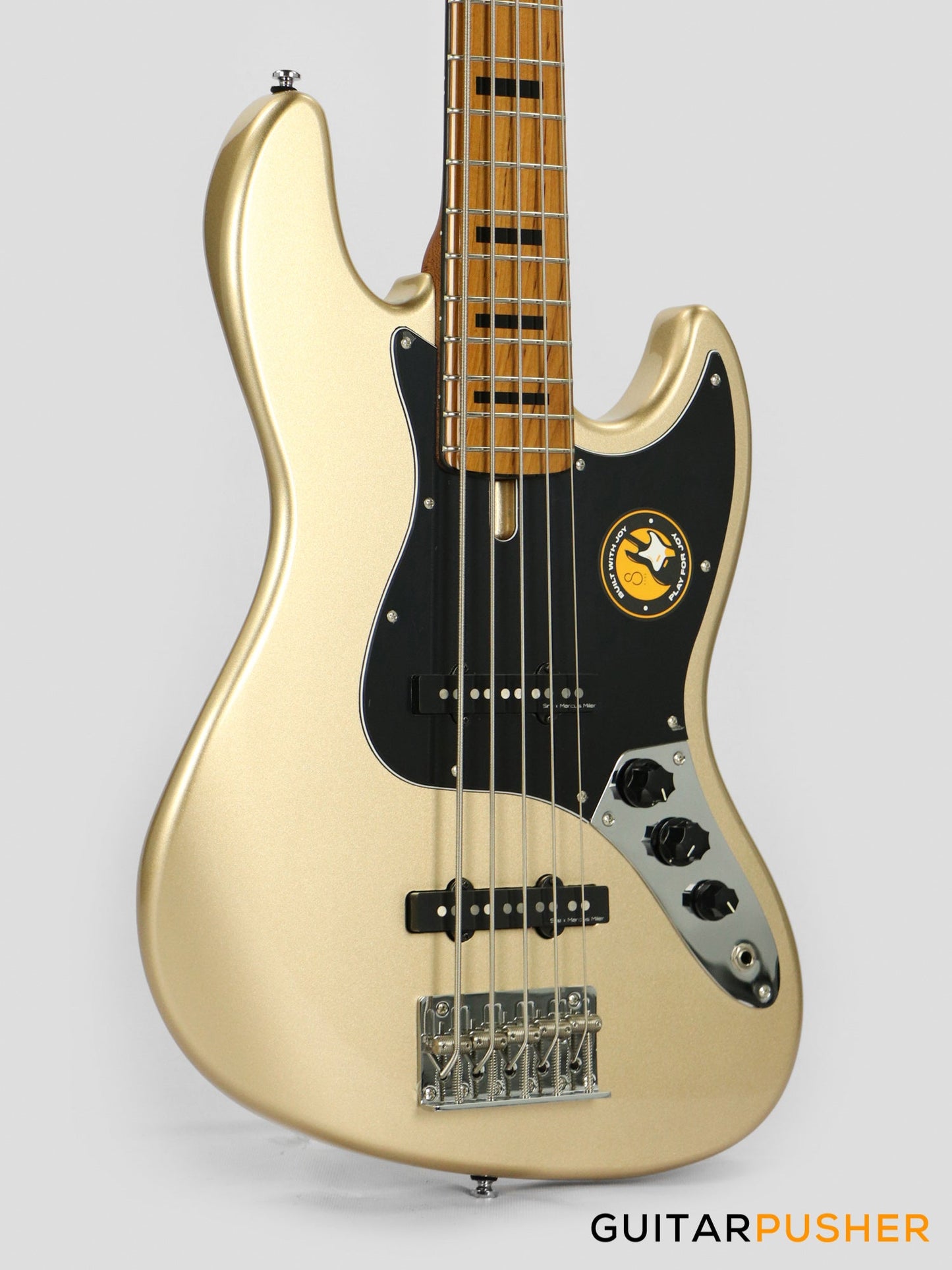 Sire V5 Alder 5-string JB Bass Champagne Gold Metallic (2023)