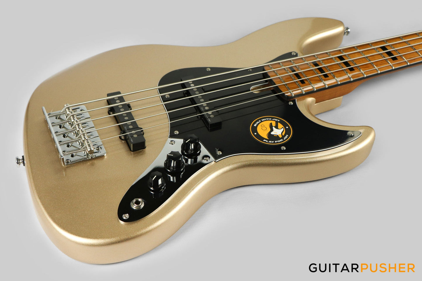 Sire V5 Alder 5-string JB Bass Champagne Gold Metallic (2023)