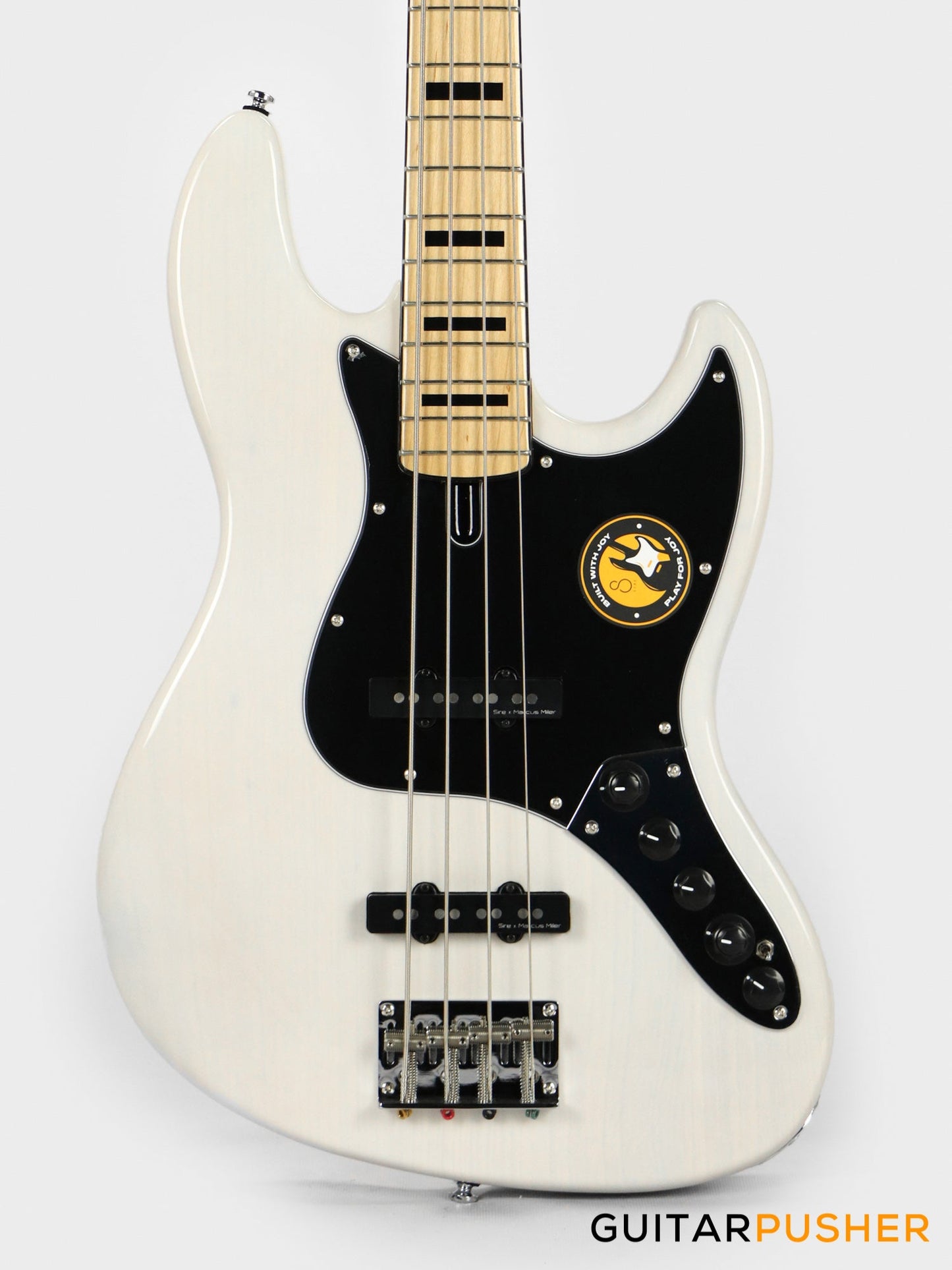 Sire V7 Vintage Swamp Ash 4-String JB Bass White Blonde (2023)