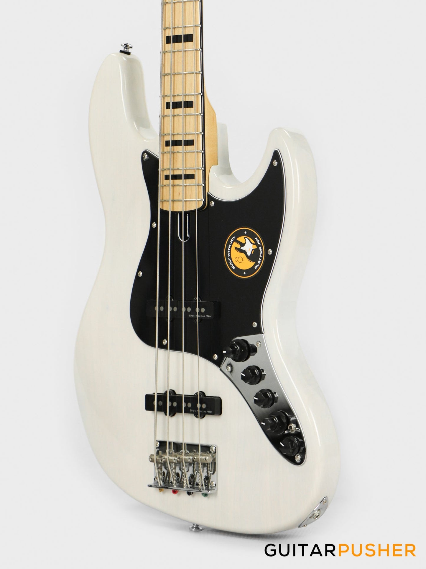 Sire V7 Vintage Swamp Ash 4-String JB Bass White Blonde (2023)