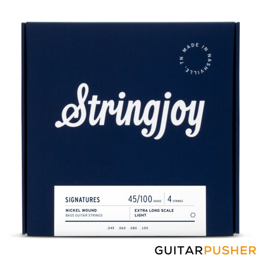 Stringjoy Bass Guitar String Set Extra Long Scale Light 45-100