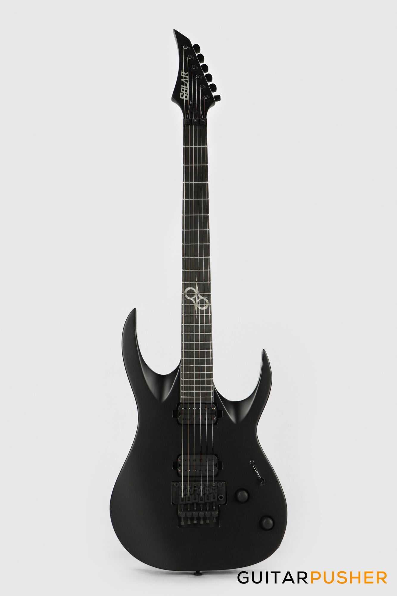 Solar Guitars A1.6FRC Carbon Black Matte Electric Guitar