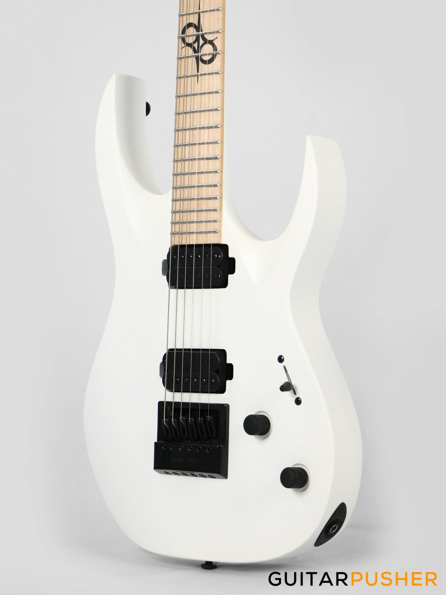 Solar Guitars A1.6W White Matte Electric Guitar w/ Evertune Bridge