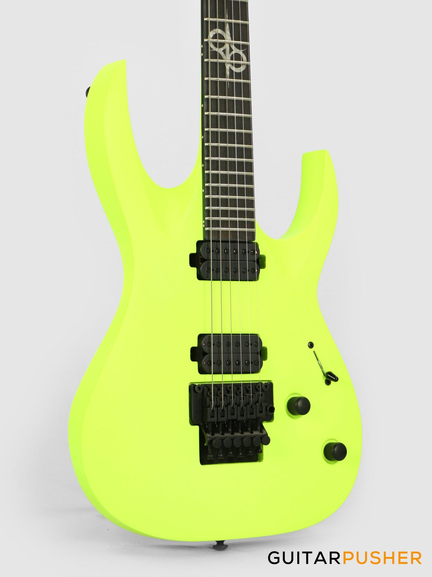 Solar Guitars A2.6FR LN Lemon Neon Matte Electric Guitar w/ Floyd Rose