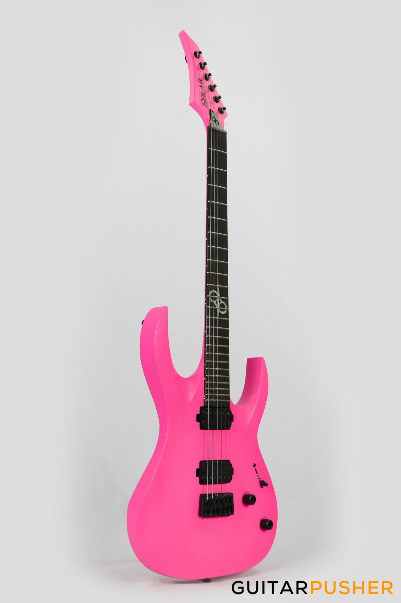 Solar Guitars A2.6PN Pink Neon Matte Electric Guitar