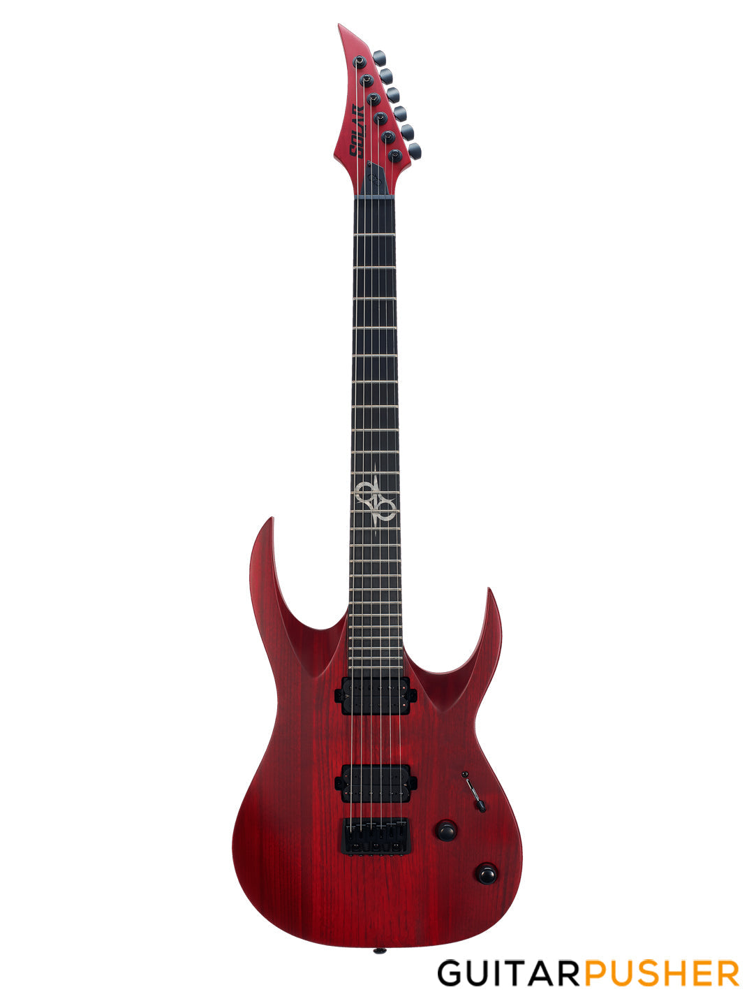 Solar Guitars A2.6TBR Trans Blood Red Matte Electric Guitar