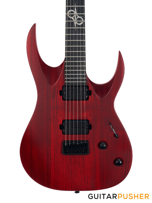 Solar Guitars A2.6TBR Trans Blood Red Matte Electric Guitar