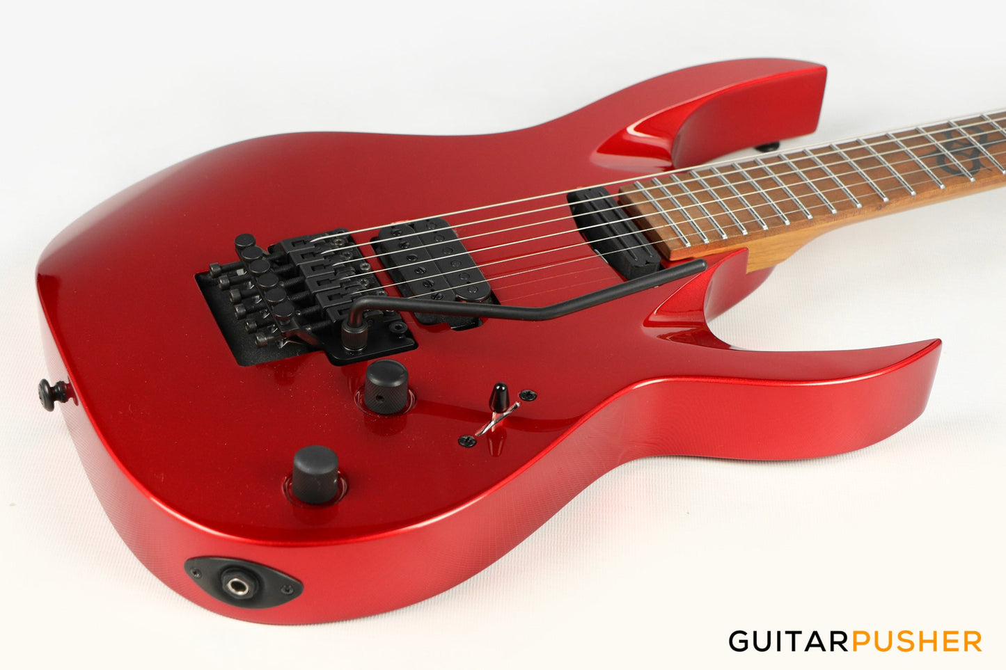 Solar Guitars AB1.6FRCAR Candy Apple Red Metallic Electric Guitar w/ Floyd Rose 1000