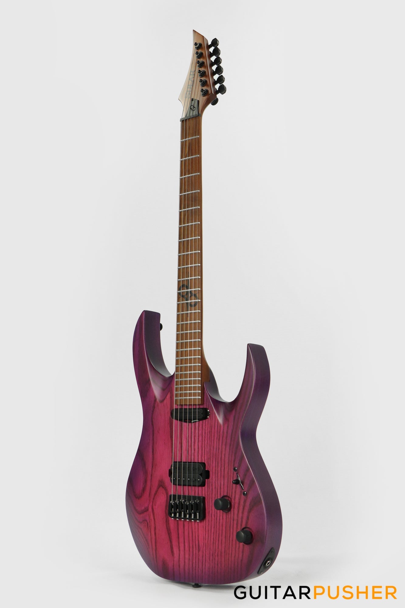 Solar Guitars AB1.6HTPB Trans Purple Burst Matte Electric Guitar