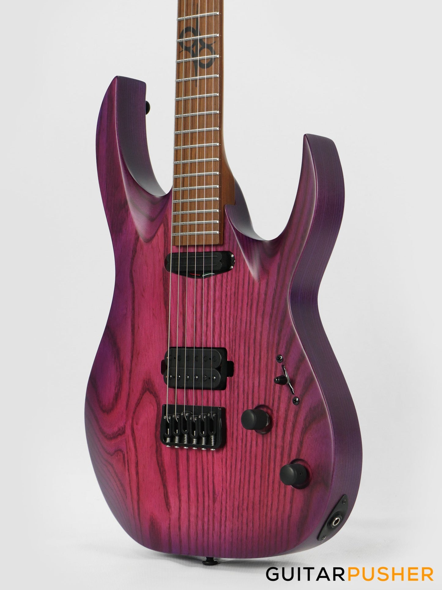 Solar Guitars AB1.6HTPB Trans Purple Burst Matte Electric Guitar