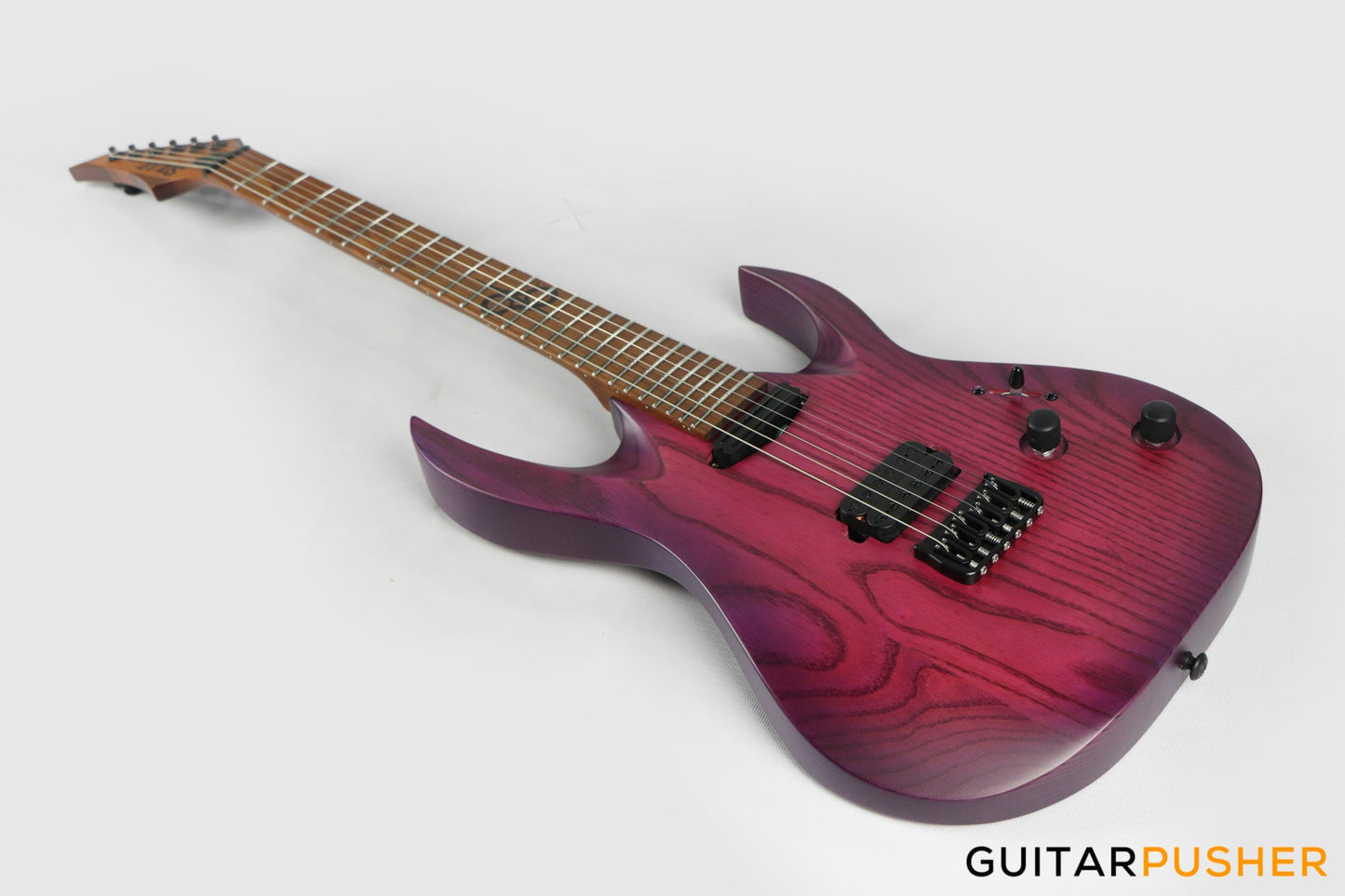 Solar Guitars AB1.6HTPB Trans Purple Burst Matte Electric Guitar