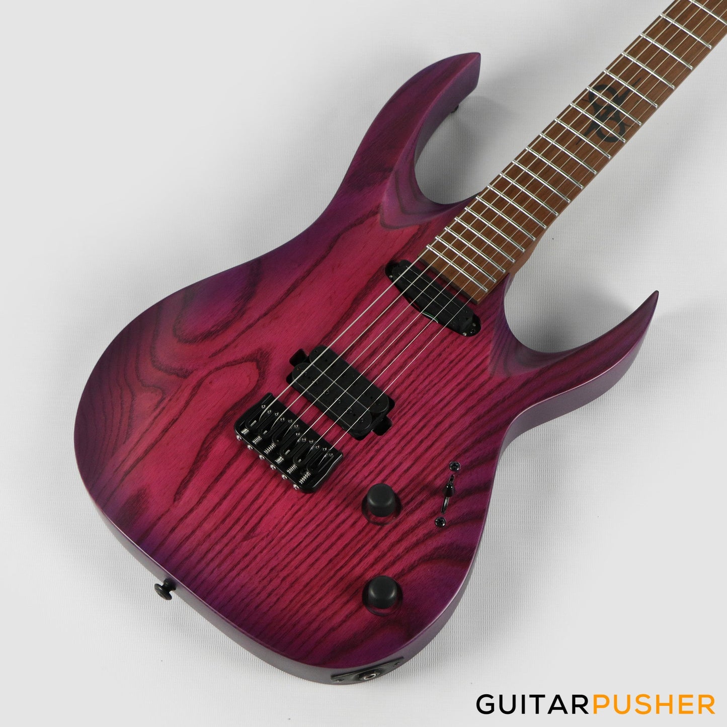 Solar Guitars AB1.6HTPB Trans Purple Burst Matte Electric Guitar