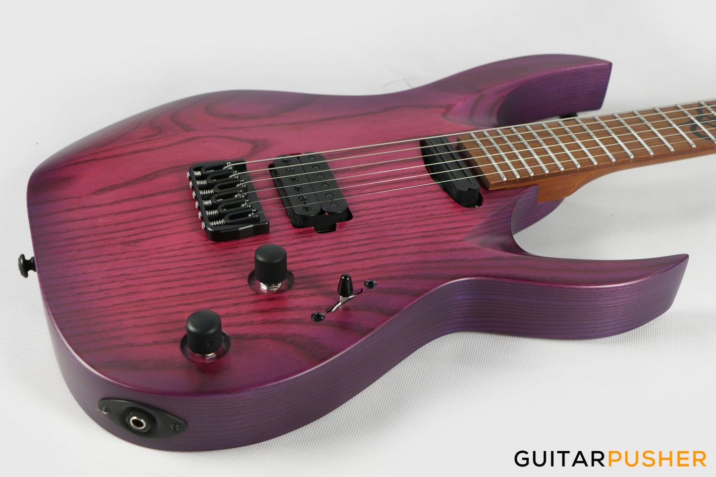 Solar Guitars AB1.6HTPB Trans Purple Burst Matte Electric Guitar