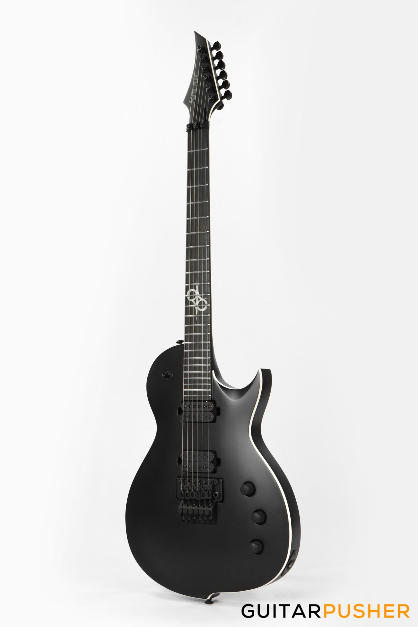 Solar Guitars GC1.6FRC Carbon Black Matte Singlecut Electric Guitar w/ FLoyd Rose 1000