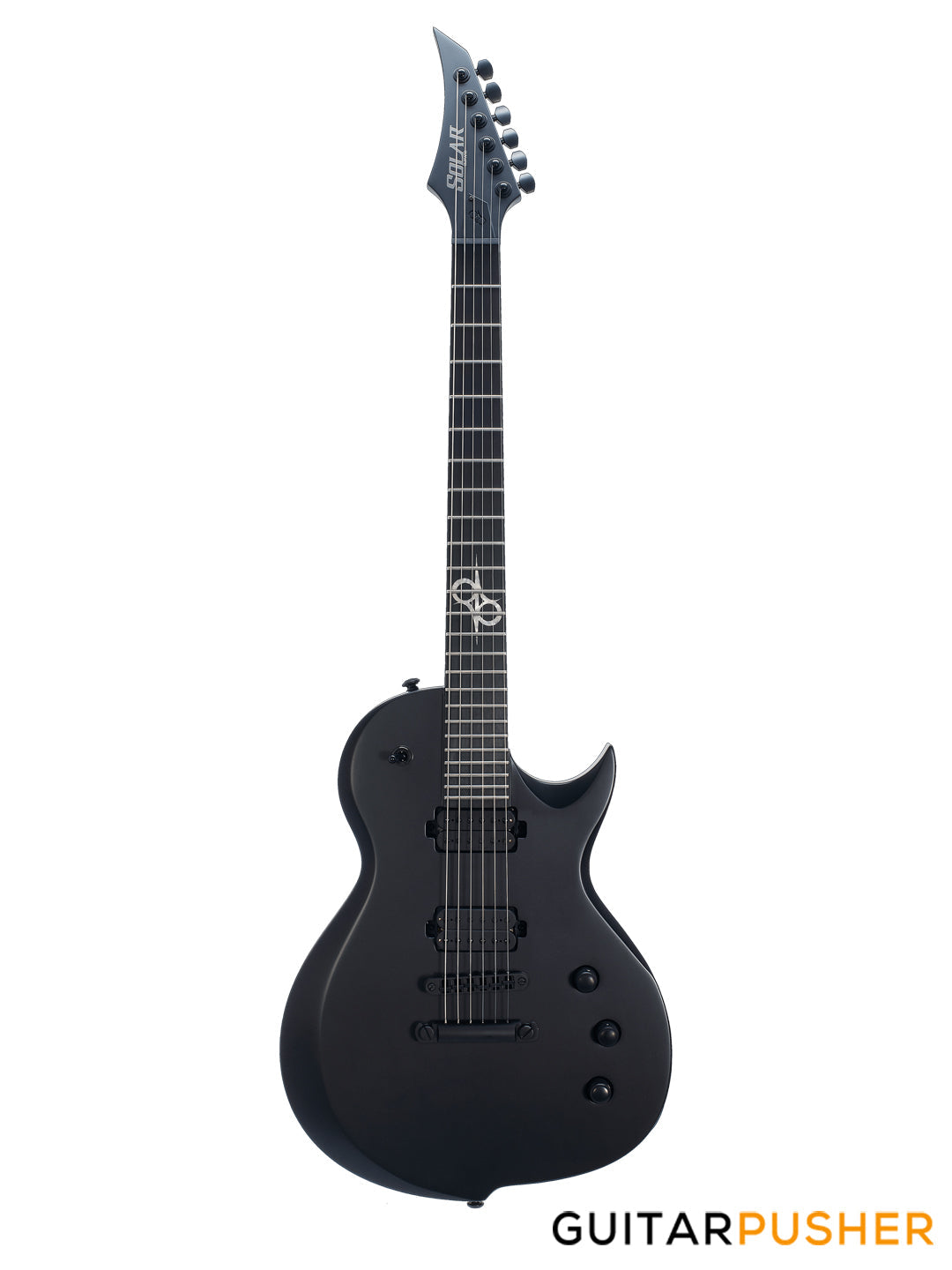 Solar Guitars GF2.6C Carbon Black Matte Singlecut Electric Guitar