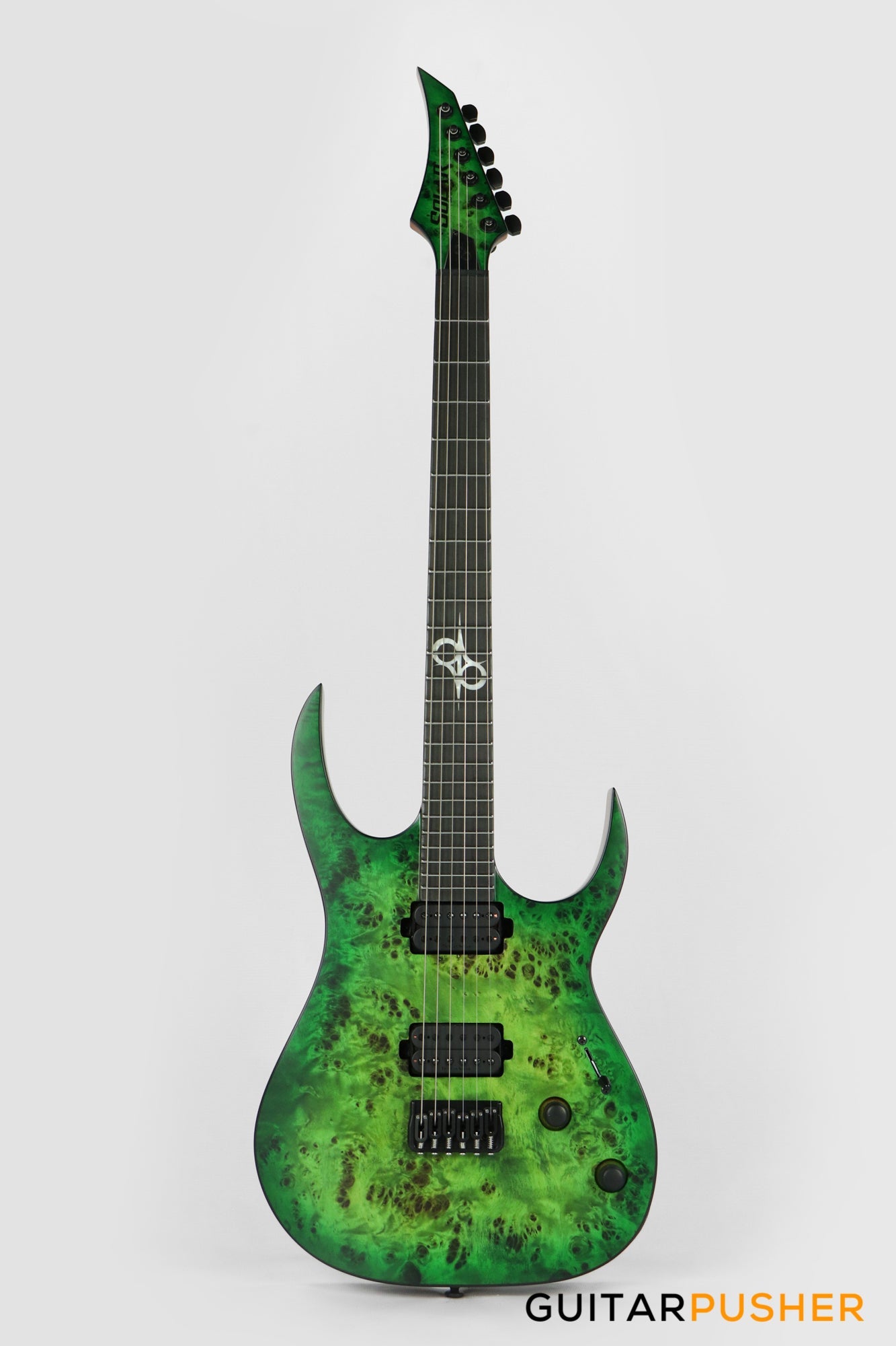 Solar Guitars S1.6 HLB Matte Electric Guitar - Lime Burst