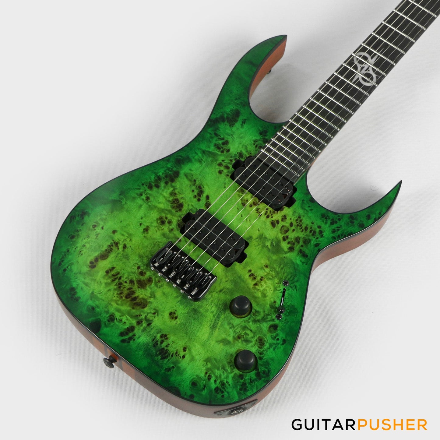 Solar Guitars S1.6 HLB Matte Electric Guitar - Lime Burst