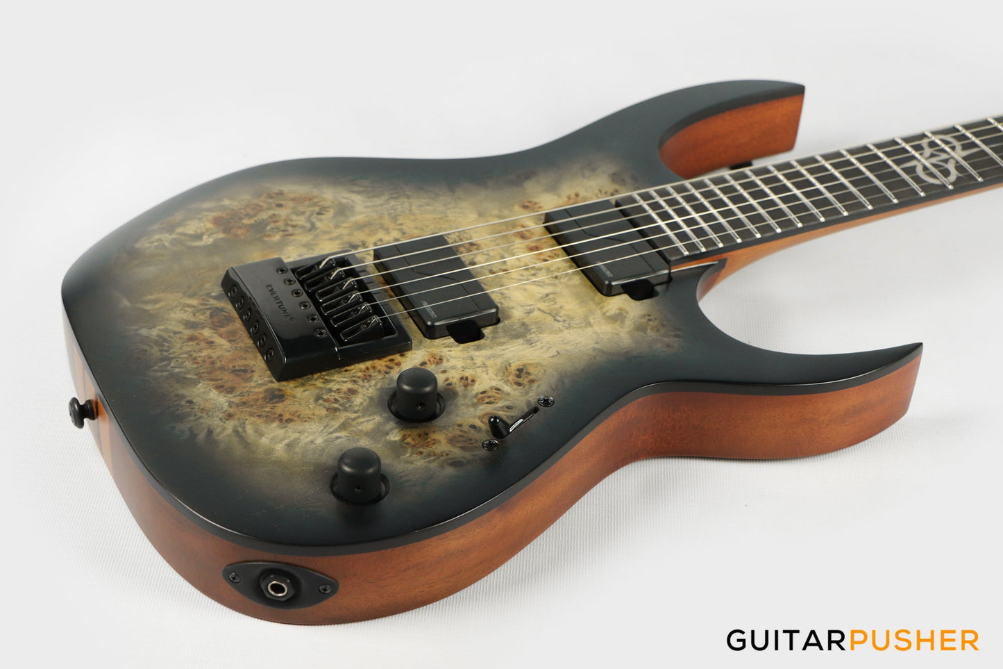 Solar Guitars S1.6PB Electric Guitar w/ Evertune Bridge - Poplar Burl