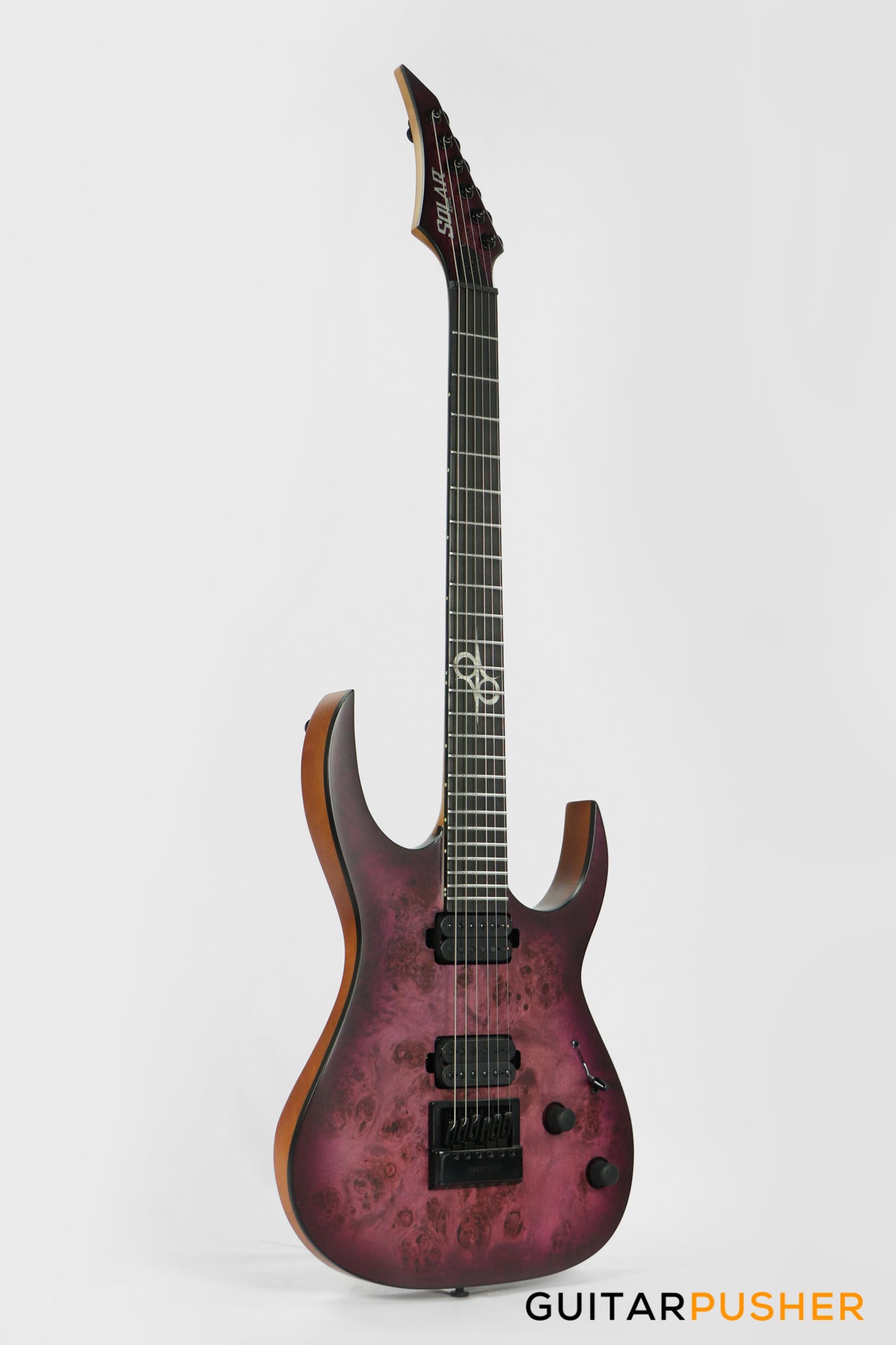 Solar Guitars S1.6PP Poplar Purple Burst Matte Electric Guitar