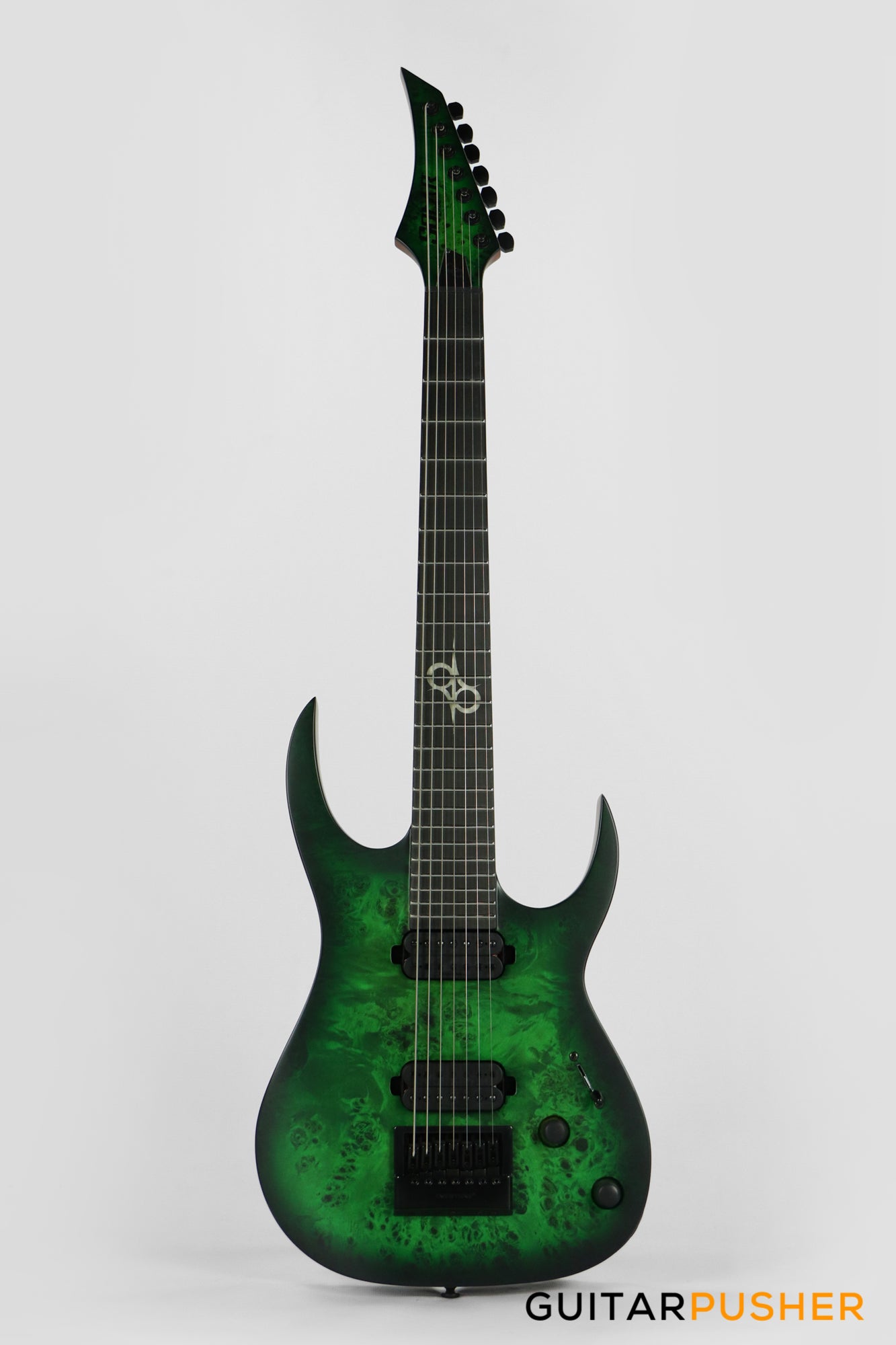 Solar Guitars S1.7LB Lime Burst Matte 7-String Electric Guitar w/ Evertune Bridge