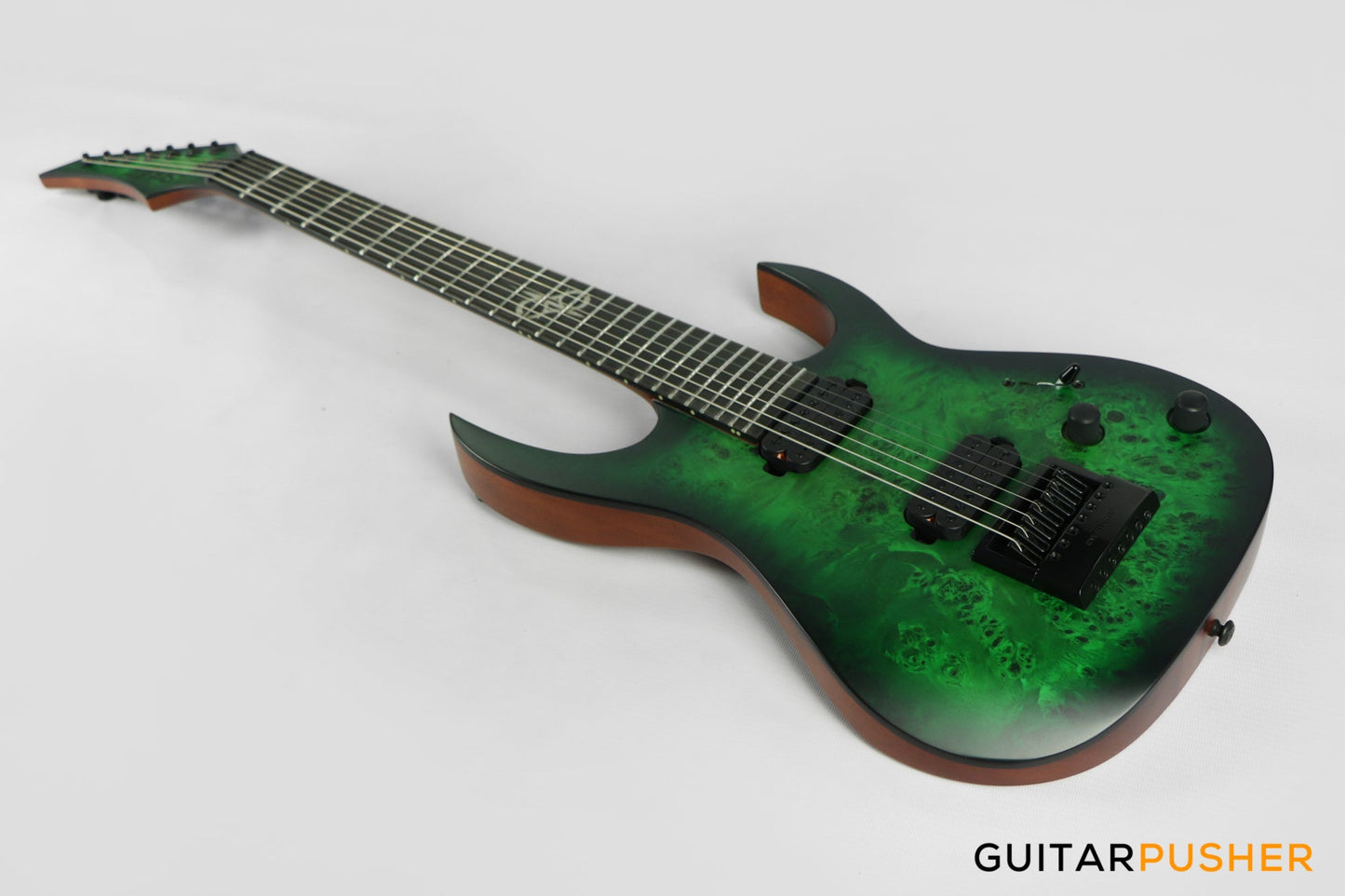 Solar Guitars S1.7LB Lime Burst Matte 7-String Electric Guitar w/ Evertune Bridge