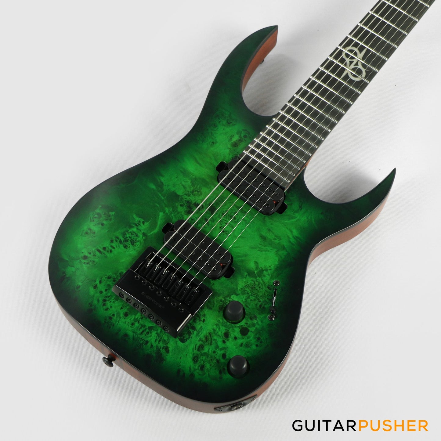 Solar Guitars S1.7LB Lime Burst Matte 7-String Electric Guitar w/ Evertune Bridge