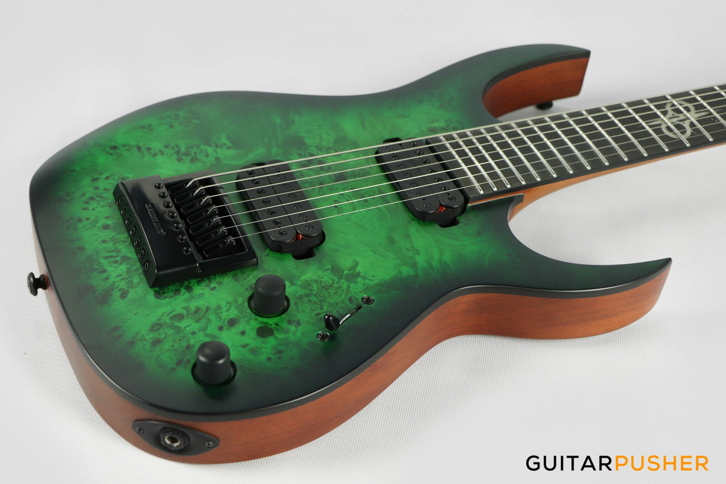 Solar Guitars S1.7LB Lime Burst Matte 7-String Electric Guitar w/ Evertune Bridge