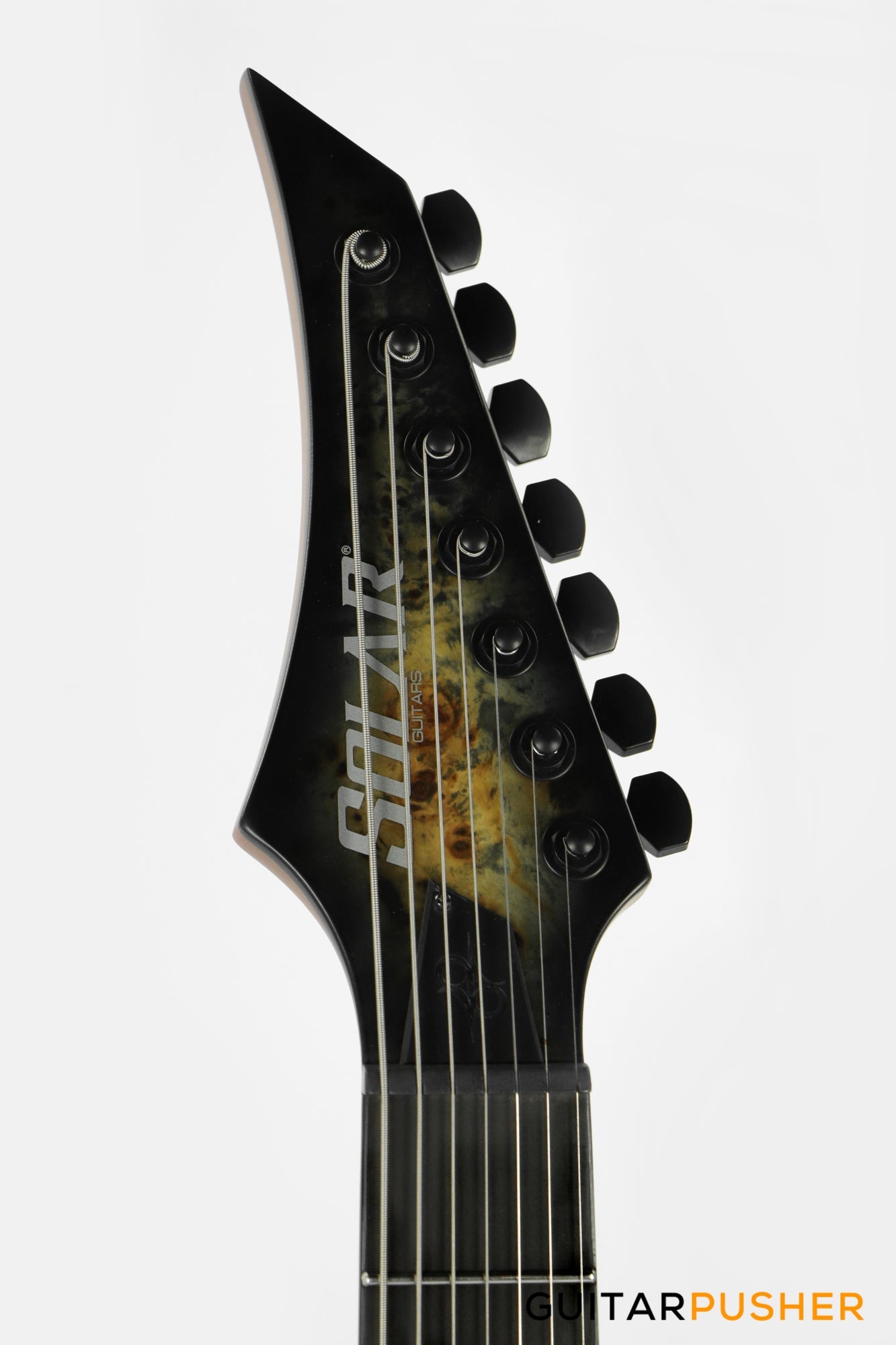 Solar Guitars S1.7PB Poplar Burst Matte 7-String Electric Guitar w/ Evertune Bridge