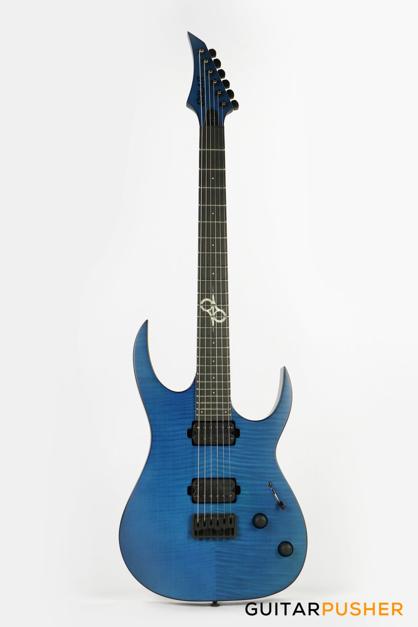 Solar Guitars S2.6FBL Flame Blue Matte Electric Guitar