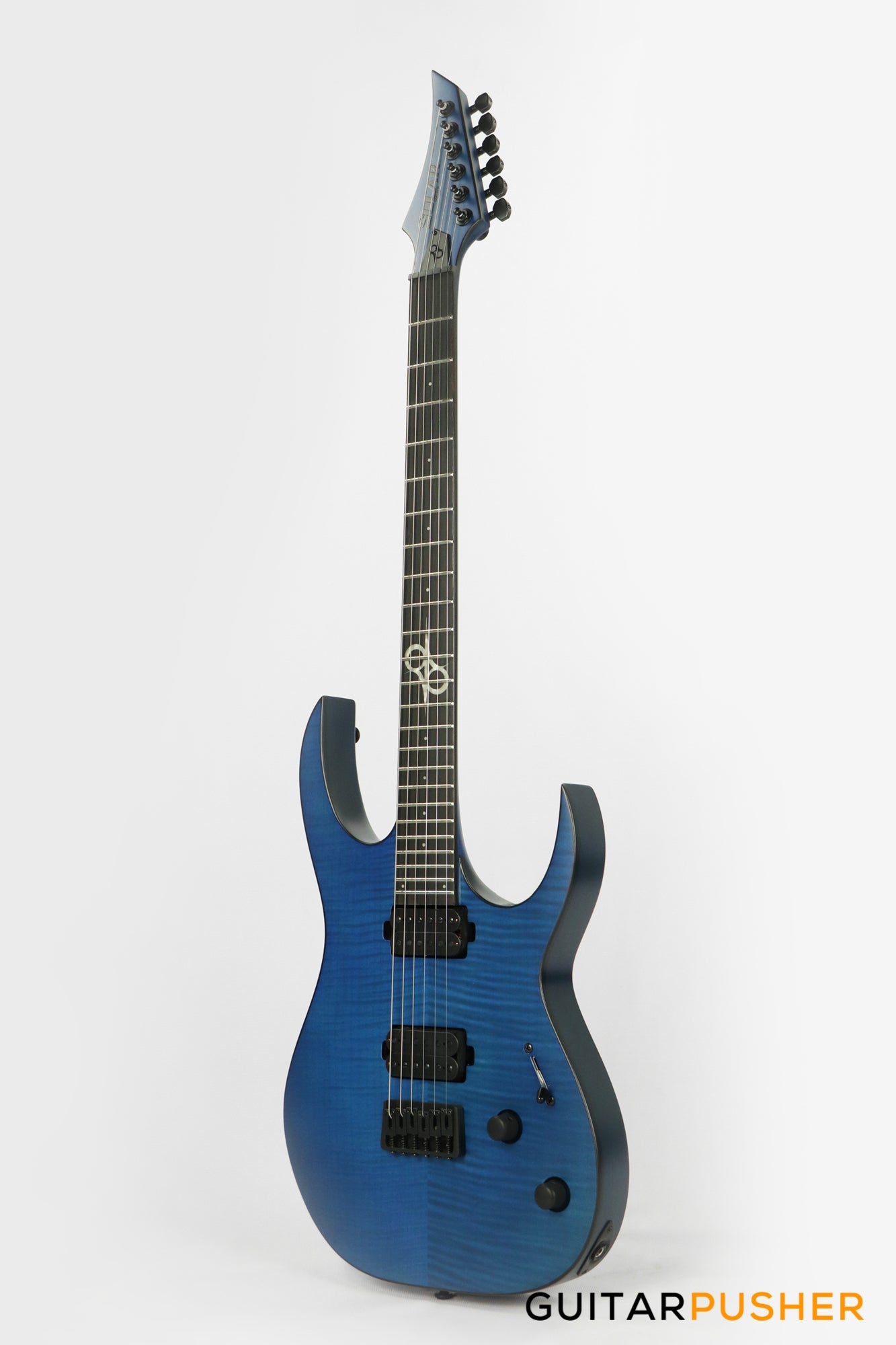 Solar Guitars S2.6FBL Flame Blue Matte Electric Guitar