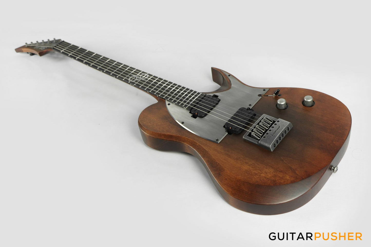 Solar Guitars T1.6D Aged Natural Matte/Distressed Electric Guitar w/ Evertune Bridge