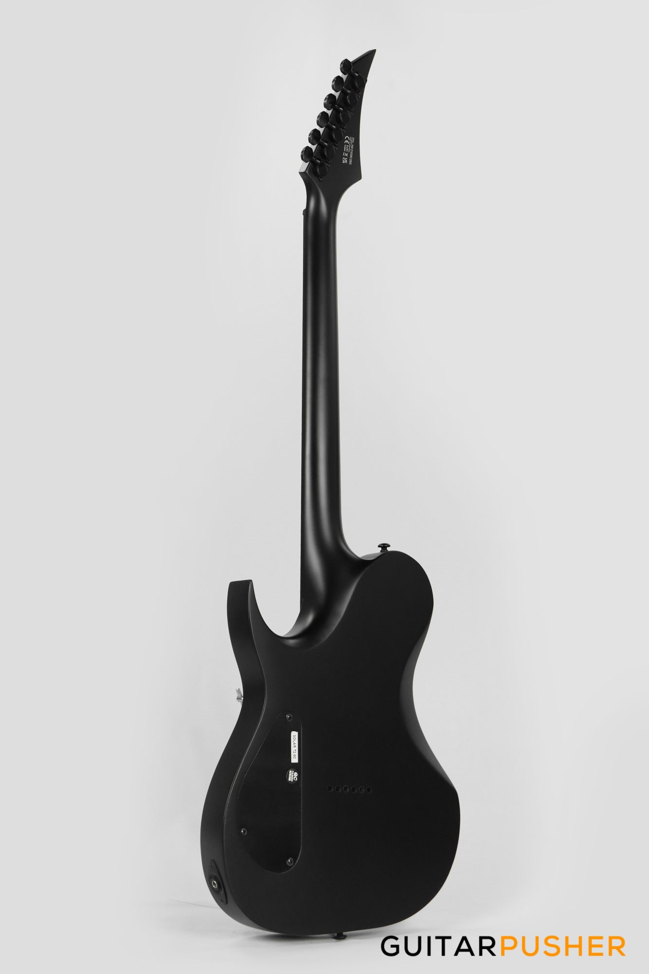 Solar Guitars T2.6C Carbon Black Matte Electric Guitar