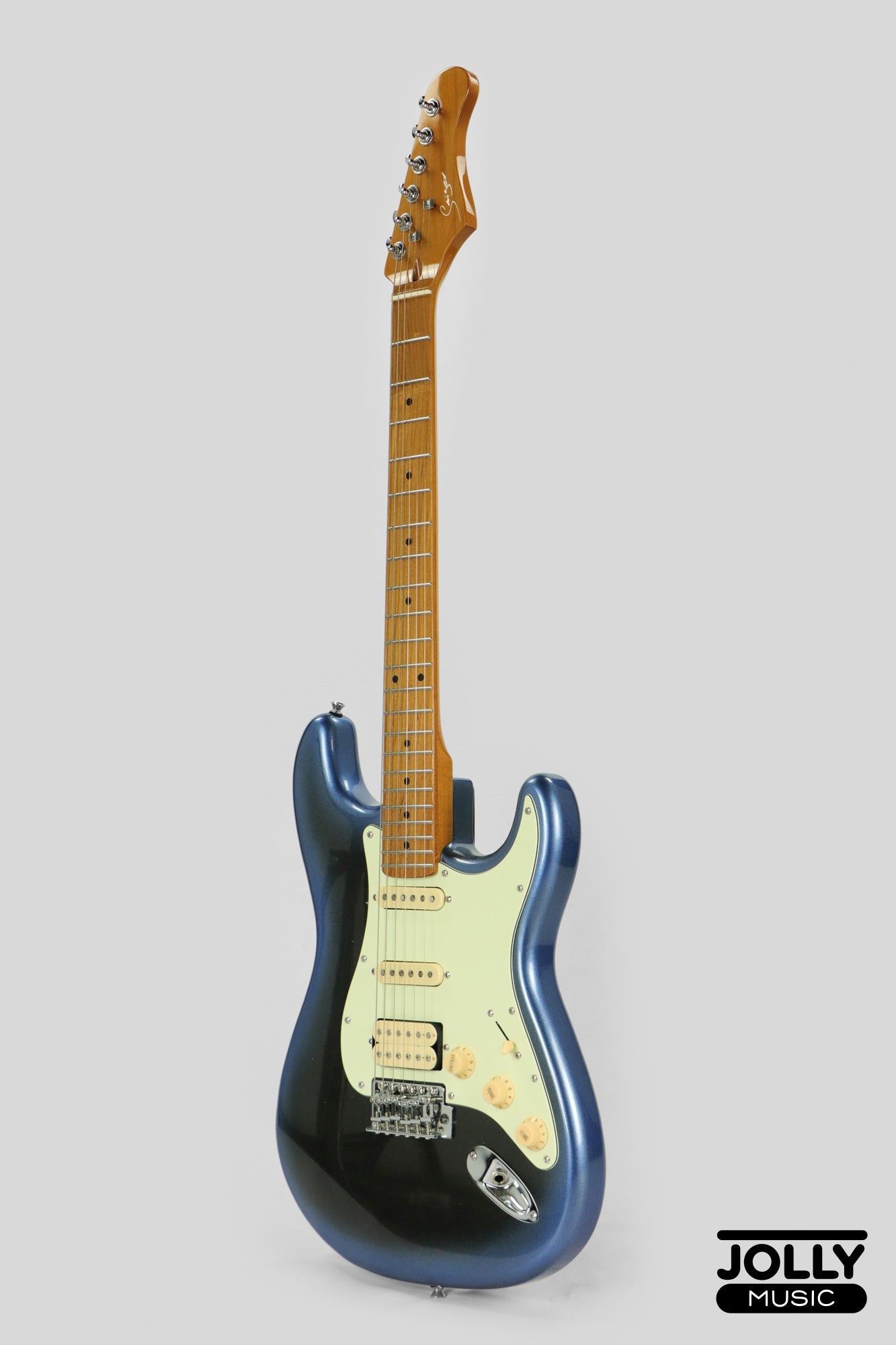 Smiger LG-2 PRO Stratocaster Electric Guitar High Grade - Dark Blue Burst