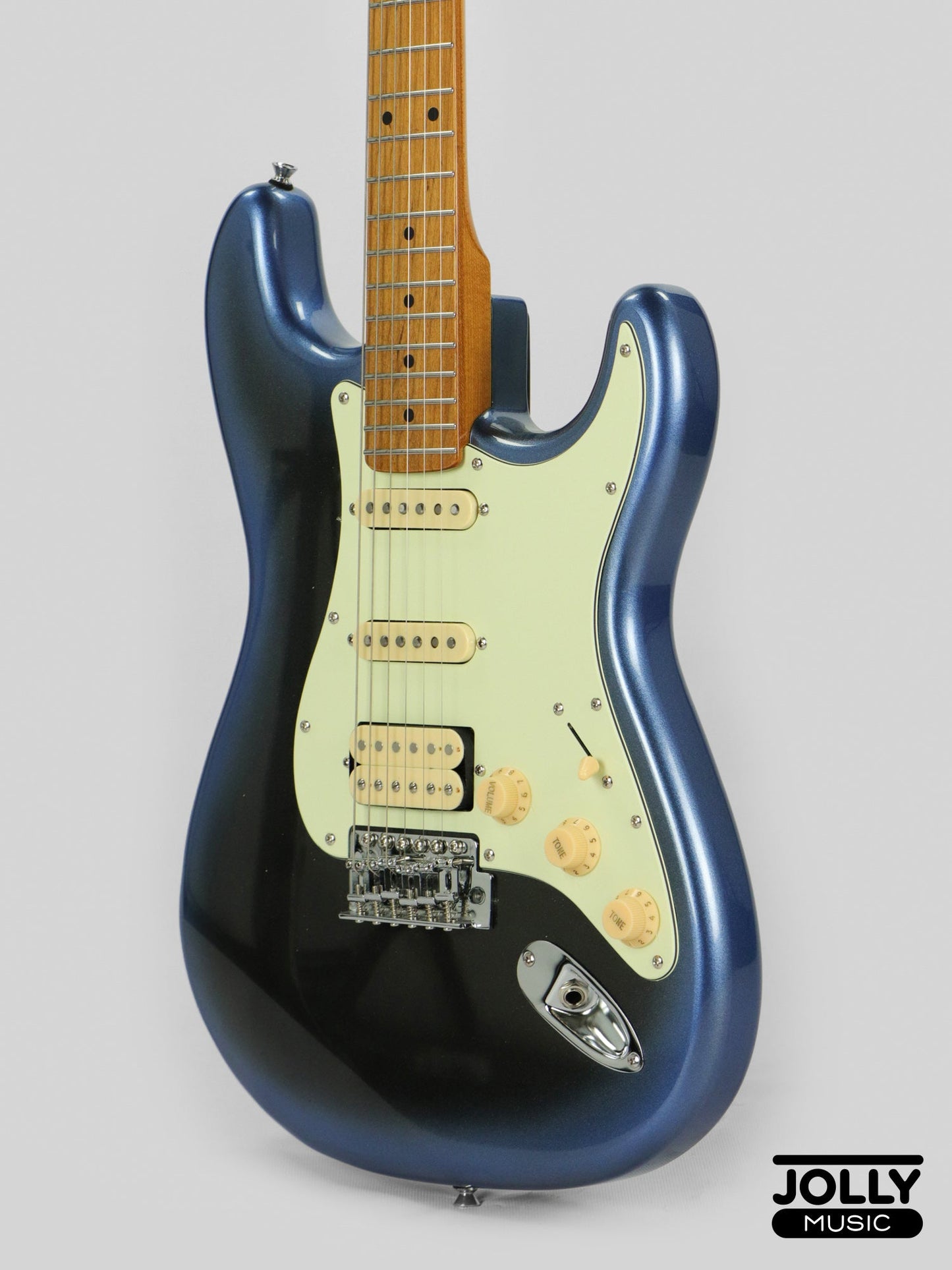 Smiger LG-2 PRO Stratocaster Electric Guitar High Grade - Dark Blue Burst