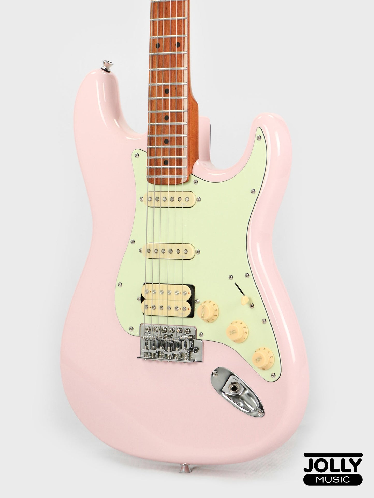Smiger LG-2 PRO Stratocaster Electric Guitar High Grade - Shell Pink