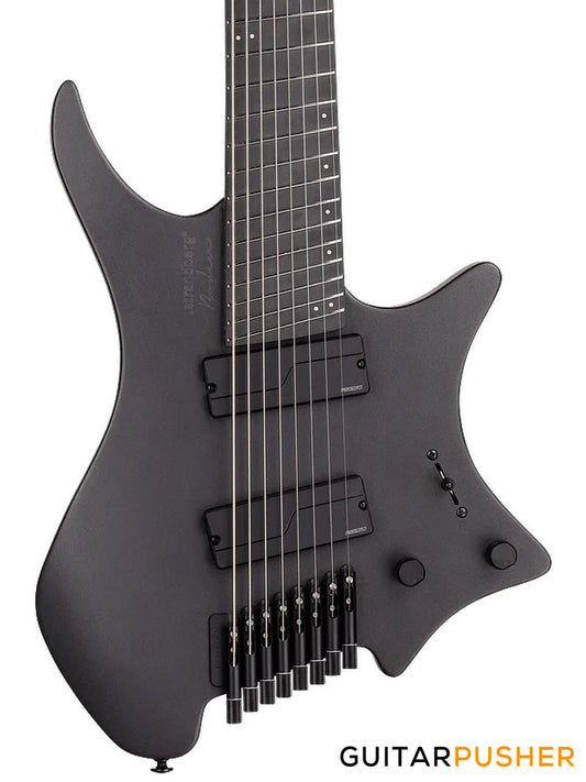 Strandberg Boden Metal NX8 Fanned Fret - Black Granite