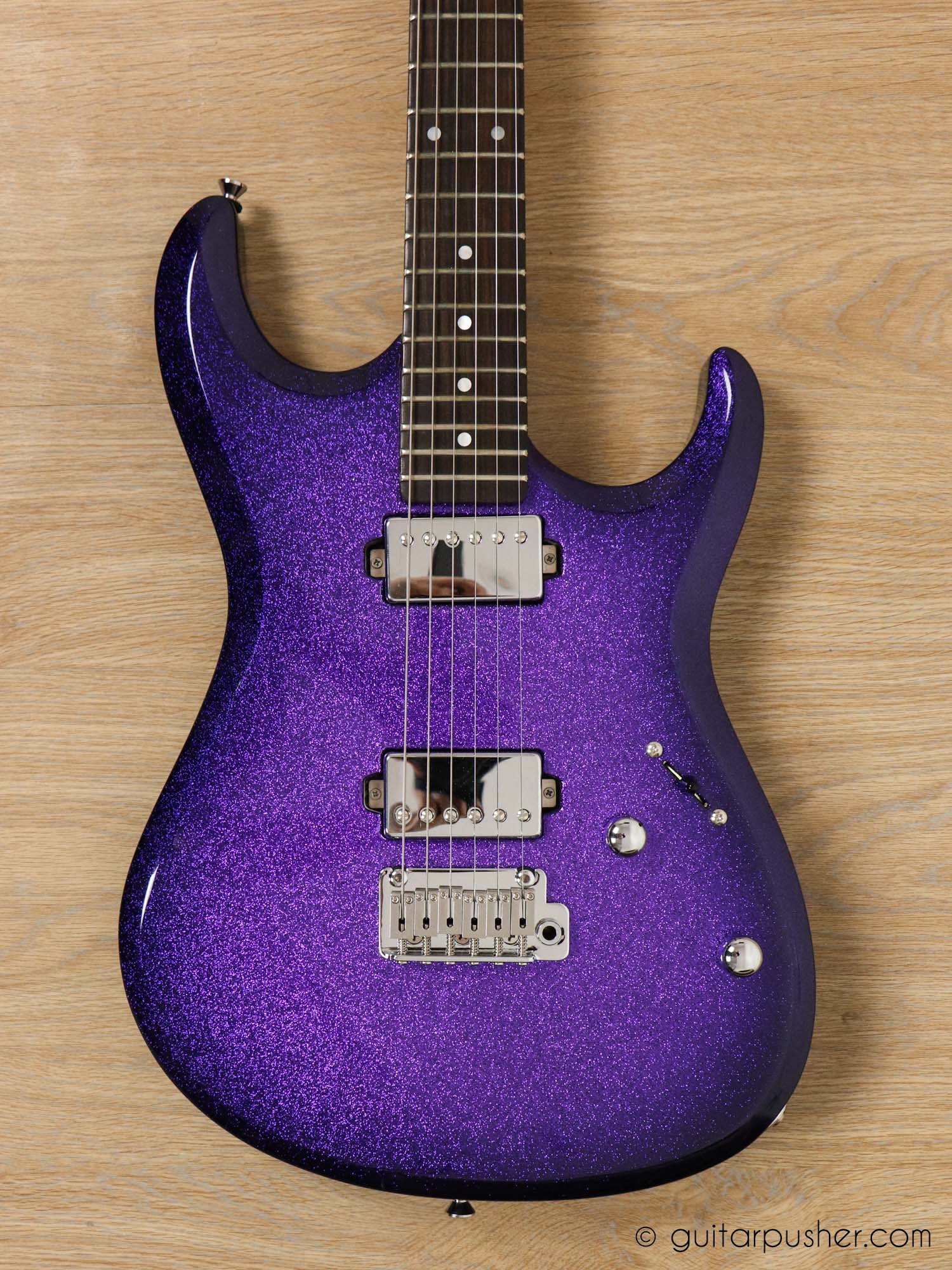 Tagima Signature Series LE Mello Jr. Chameleon Electric Guitar - Purpl ...