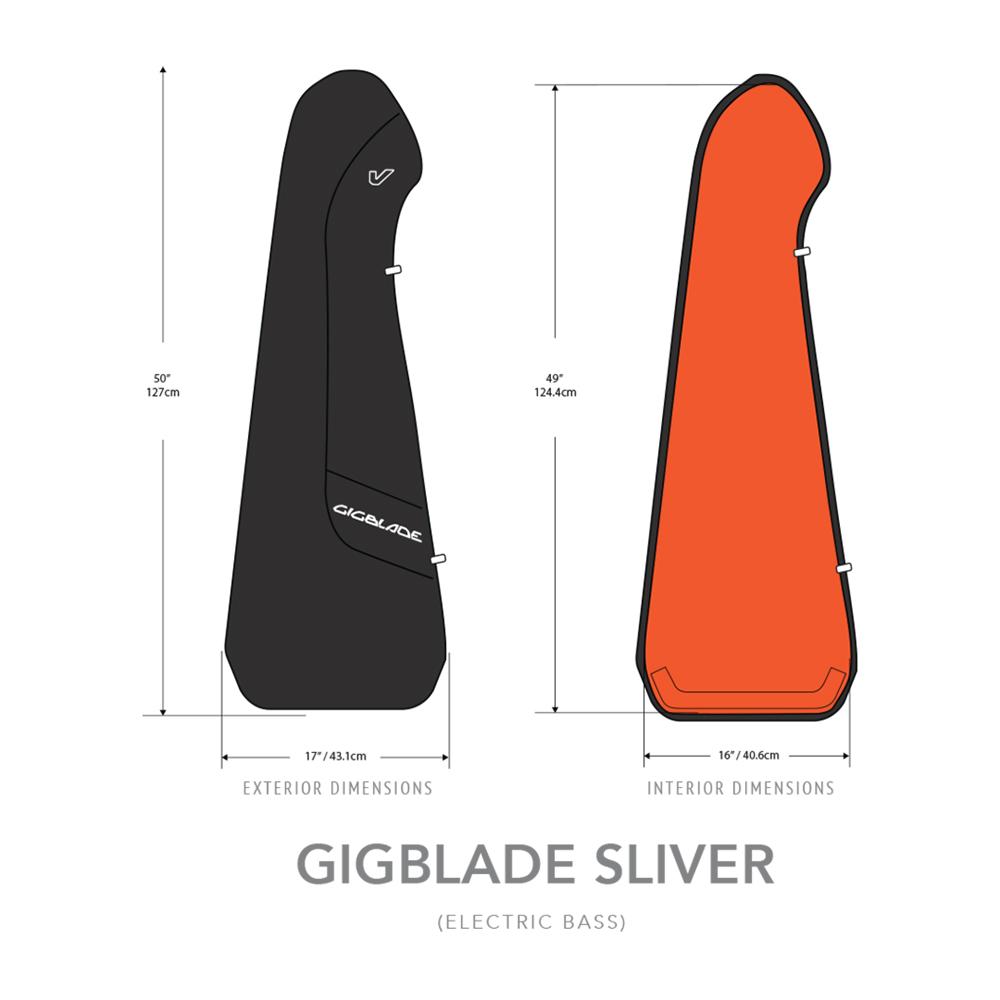 Gruv Gear GigBlade Sliver for Electric Bass Guitar - GuitarPusher