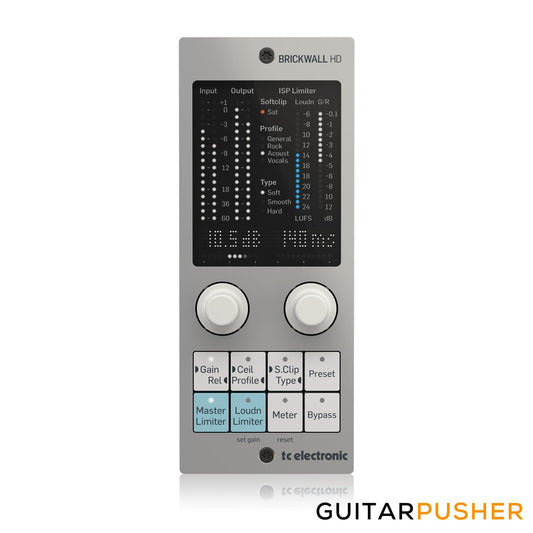 TC Electronic Brickwall HD-DT Mastering Brickwall Limiter Plug-In w/ Optional Hardware Interface