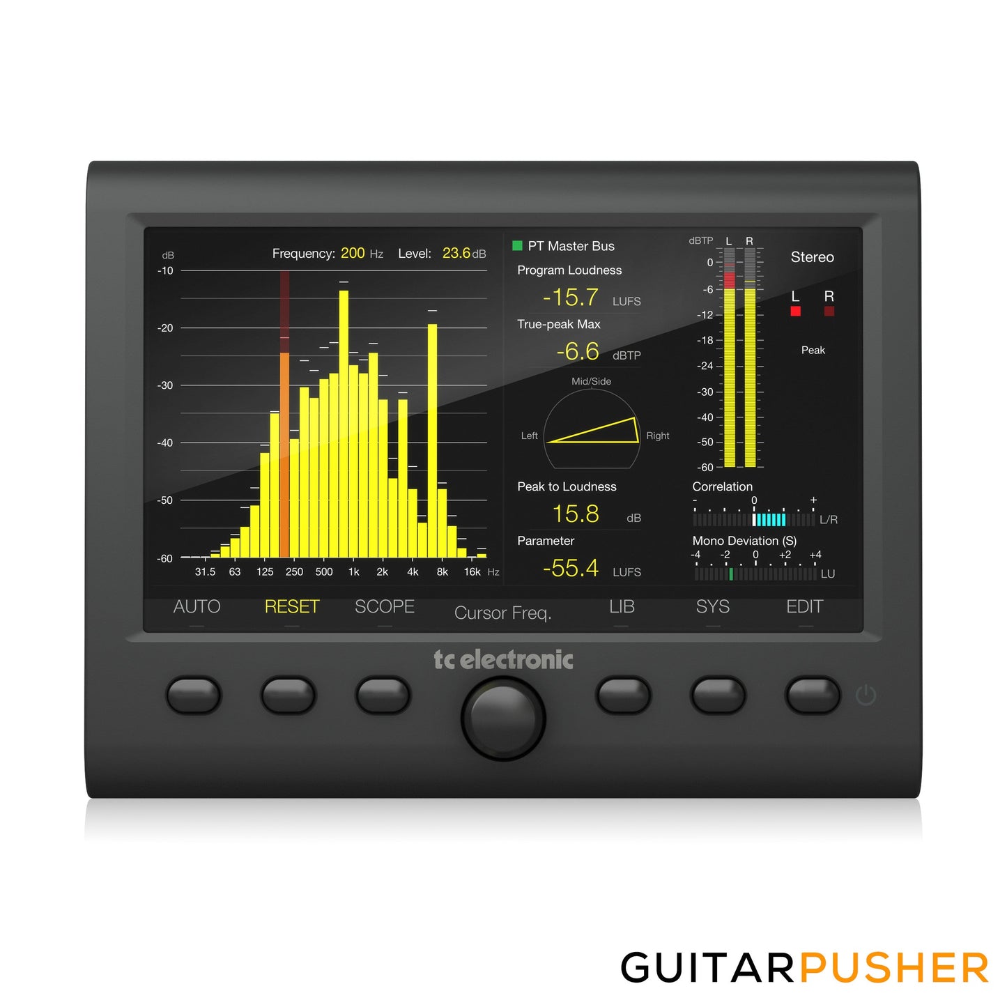 TC Electronic Clarity M Stereo Audio Meter