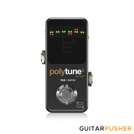 TC Electronic Polytune 3 Mini Noir Polyphonic Tuner Pedal