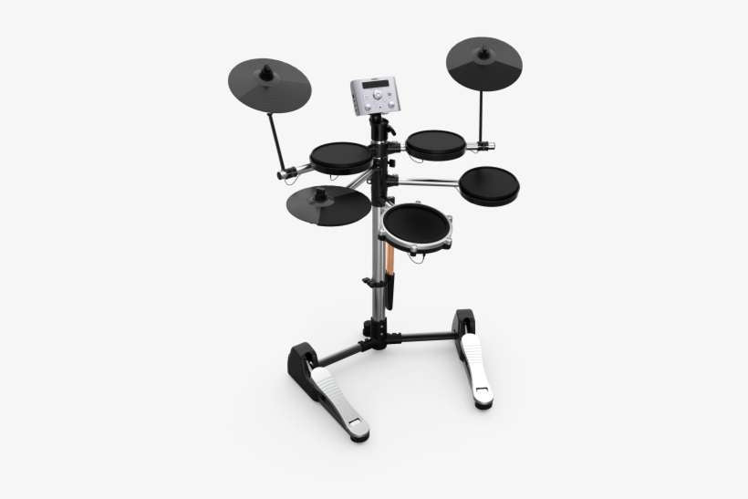 Aroma TDX-10 Space-Saving Compact 4+3 Electronic Drums with 10 inch Dual Zone Snare and Cymbal Choke